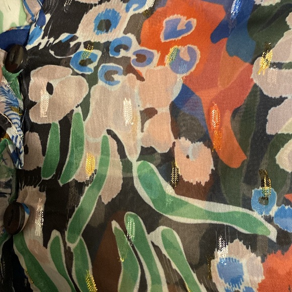 Pretty summertime button down - Picture 6 of 7